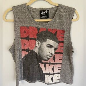 Bravado Drake Muscle Crop Top Size M